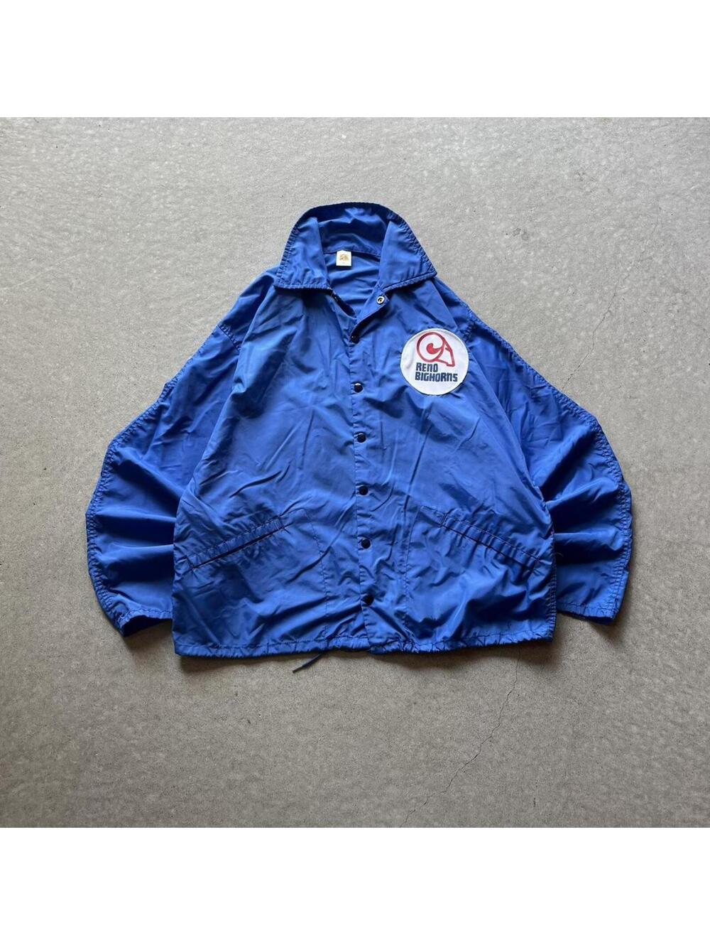 Vintage 70s Russell Athletic Reno Bighorns Coach Jacket